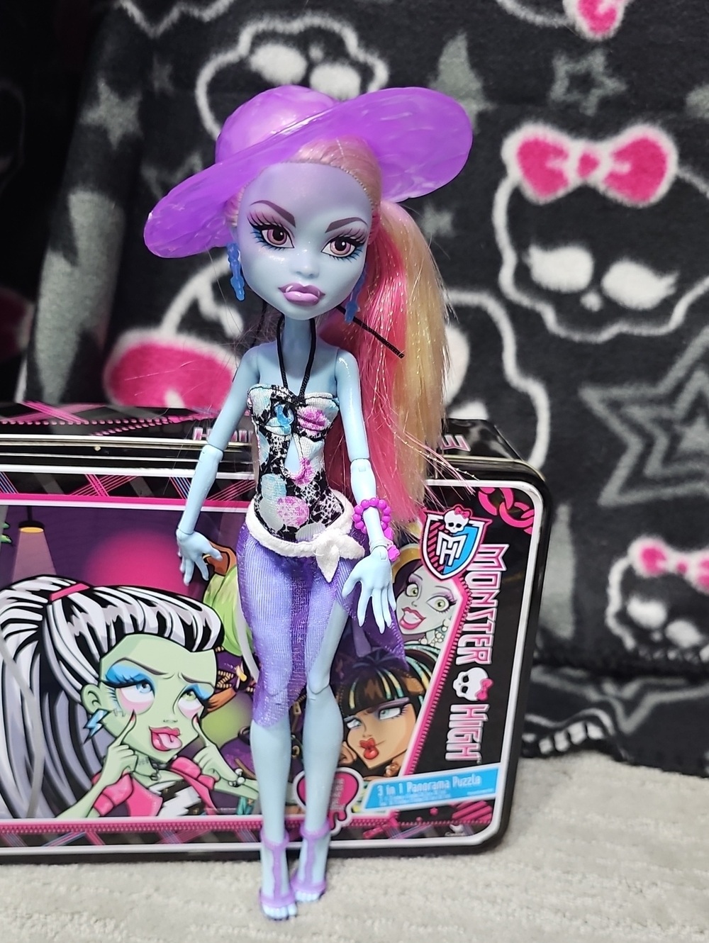 Monster High G1 Skull Shorses Abbey Bominable (OOB) 2008 Trademark VTG
